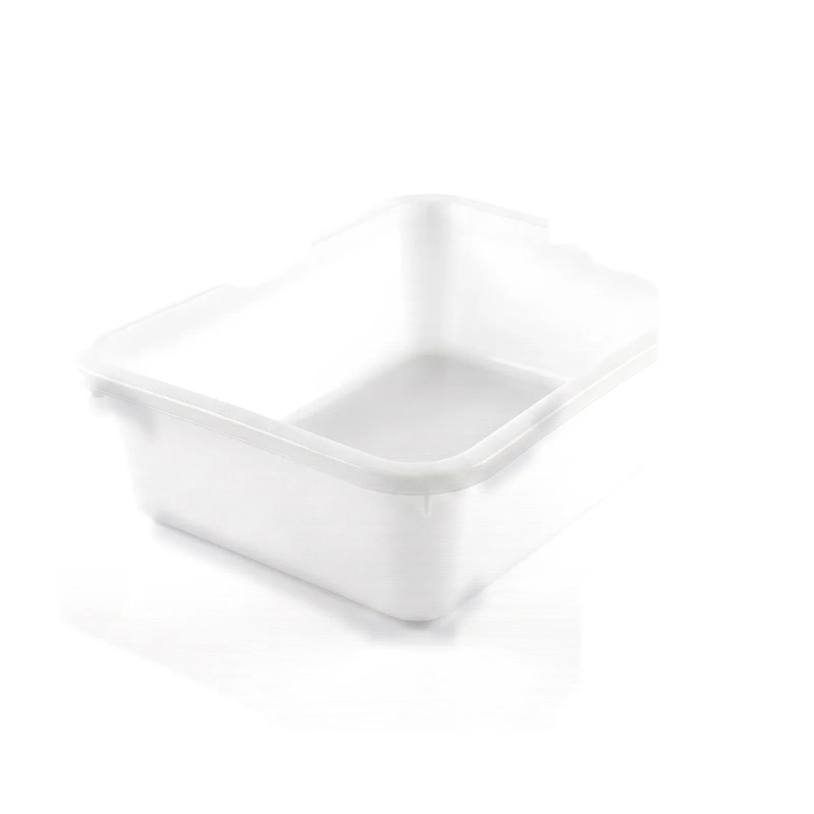 Kunststof mengbak, productfoto op witte achtergrond