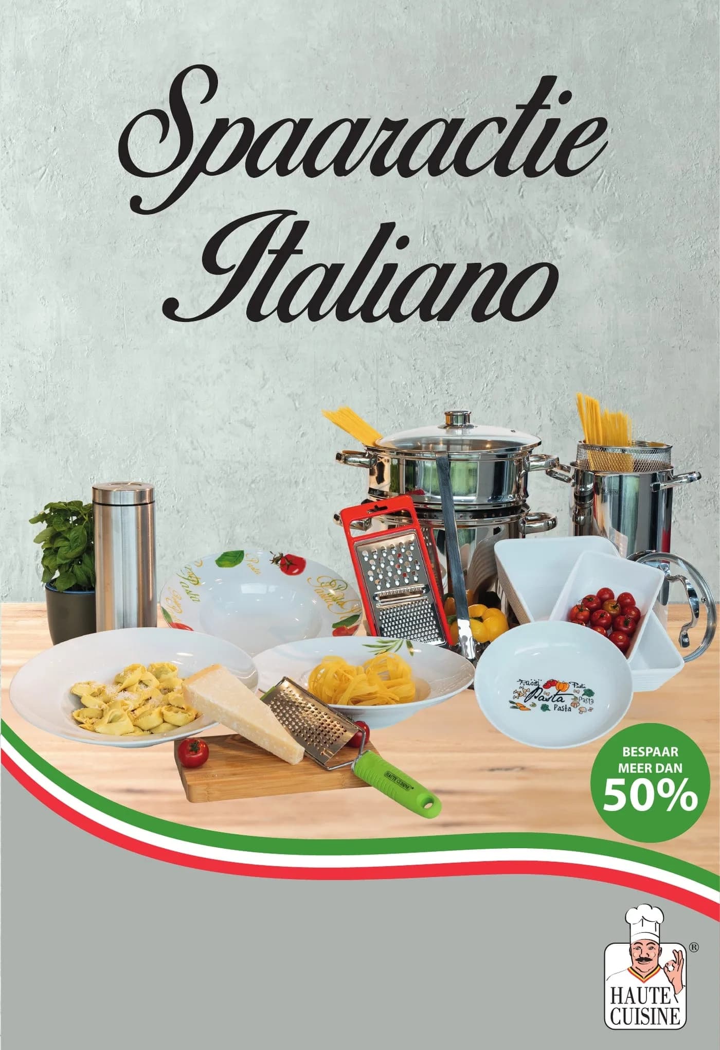 Voorkant van de spaarkaart “Italiano”