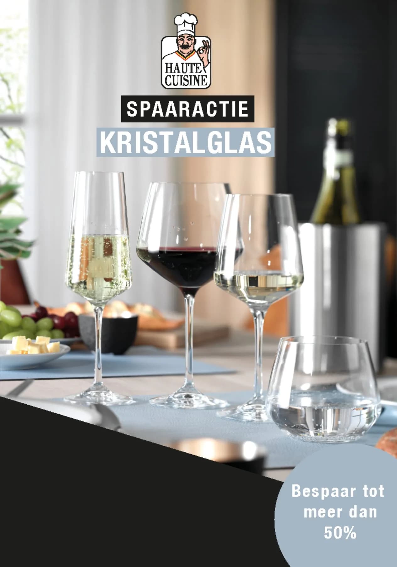 Voorkant van de spaarkaart “Kristalglas”