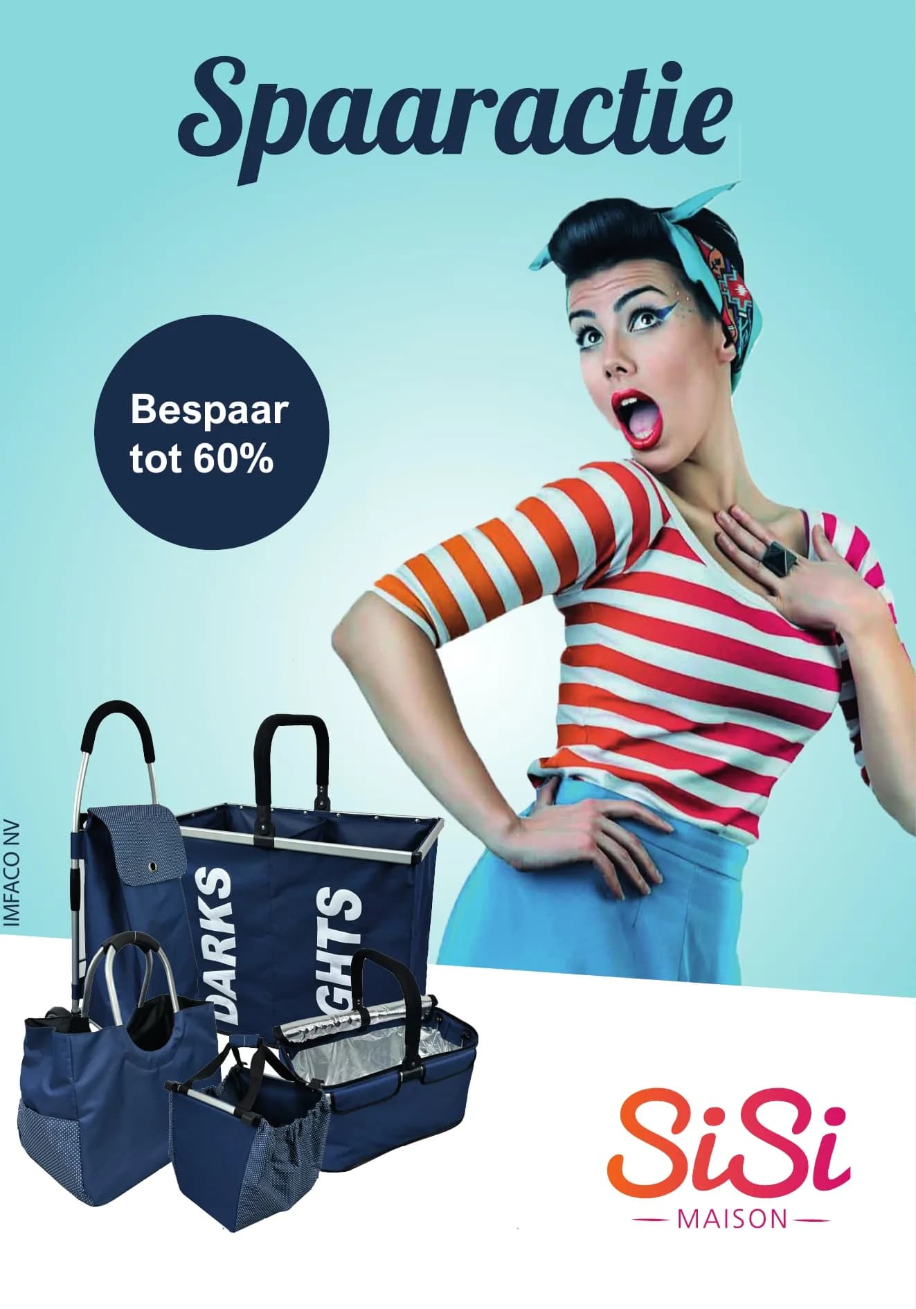 Voorkant van de spaarkaart “SiSi Maison shoppers”